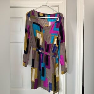 Alice & Trixie Pink and Blue Long Sleeve Sundress